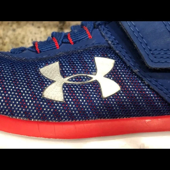 Under Armour Kids PS Assert 8 AC Size 11K Spider-man red/white/blue.